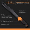 Snake Eye Machete with Heavy Duty Construction-Ergonomic Non-Slip Handle and