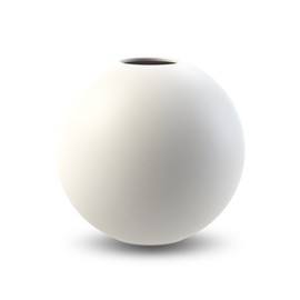 Cooee Design Ball Vase, ceramic, white, 10 cm