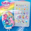 CRAZE Sticker per Unghie Galupy, Confezione da 4-96 Unghie Finte