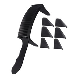 OHPHCALL Hair Cutting Guide Comb Curved Shape Comb Set for Men Barbers for Styling