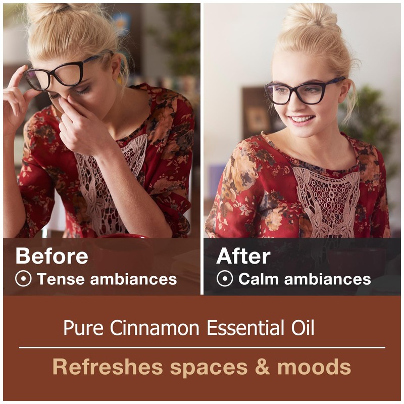 HEYTREE Cinnamon Essential Oil 100ml - Pure Natural Cinnamon Oil