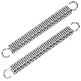 GUNGY Tension Springs with Hooks Stainless Steel Tension Spring Tension Spring 150 mm Outer Diameter 18 mm Wire Diameter 2.9 mm Maximum Tensile Force 24 kg 2.9 x 18 x 150 mm Pack