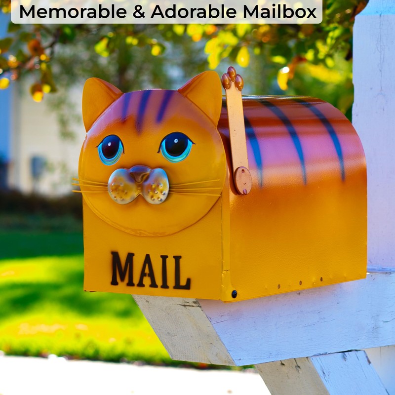 Made Easy Kit Metal Mailbox Animal Design - Fast Straight