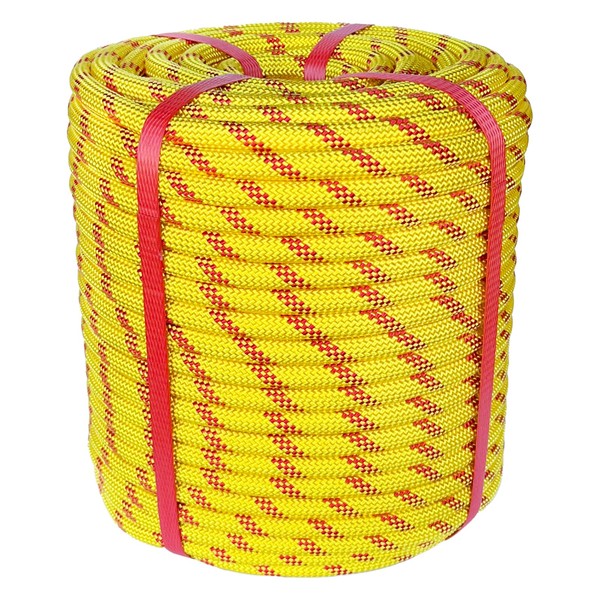 Climbing Rope 1/2 in x 150 Ft Yellow Bull Rope