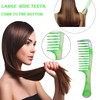 5 PCS Hair Comb Set Wide Tooth Comb for Detangling