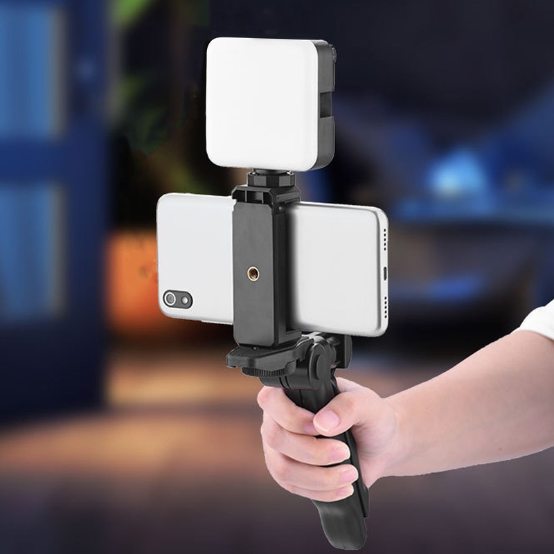 Professional Vlogging Video Shooting Kits with Tripod Fill Light for