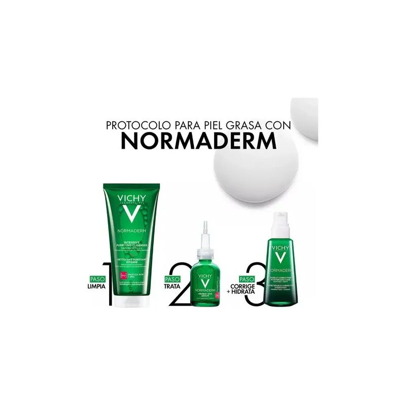 Sérum Antiacné Normaderm Vichy 50 G Piel Grasa 2 Botellas