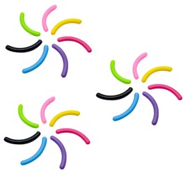 Baluue 3sets Eyelash Curler Refill Pads for Women Lady Female Eyelash Curler Accessory Set 100pcs*3