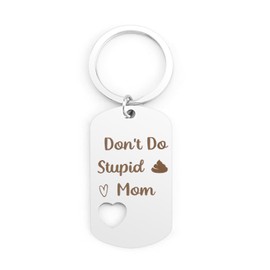 HUHALLI Gifts for Mom, Mothers Day Gifts, Moms Birthday Gift Ideas, Mom Christmas Gifts, Funny Gifts for Mom, Gifts for Mother Ideas, Mom Keychain Gifts