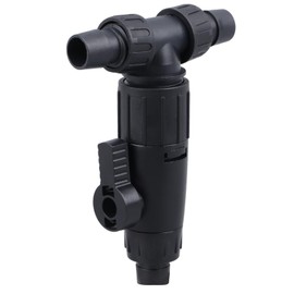 Zerodis Aquarium Water Change Valve, 3 Way Water Control Valve, Fish Faucet Nozzles Connectors for 12/16mm Hose, Portable and