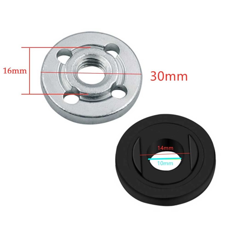 4 Pairs Flange Replacement Flange Lock Nut for Inner and