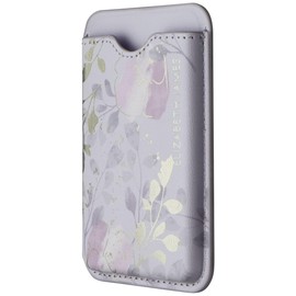 Elizabeth James Card Holder compatible with MagSafe, Floral Berry Bloom Design, Magnetic Phone Wallet