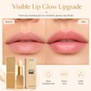 KivorColour Changing Lipstick,PH Adjusting Clear Lipsticks
