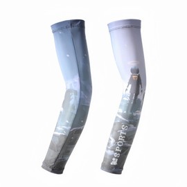 Ligart Cooling Arm Sleeves, Sun UV Protection Sports Compression Sleeves Covering Arm for Men Women Golf, Cycling, Fishing