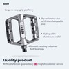 AARON - Rock Aluminium Mountain Bike Pedals with Industrial Ball