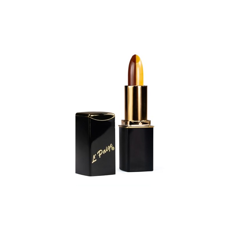 L'Paige L12 - BROWN/YELLOW Split-Stick Lipstick | Aloe Vera Based,