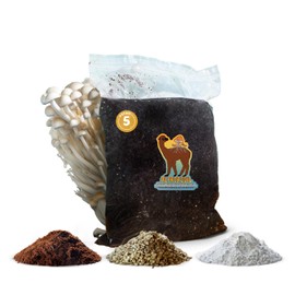 Alpaca Soil by Twisted Tree Nursery Mushroom Substrate Alpaca Soil, Mushroom Grow Kit with Premium Sterilized Alpaca Manure, Coco Coir, Vermiculite, & Gypsum (5lb)