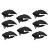 Generisch Bicycle Mudguard Clip Struts Attachment Holder Mudguard Holder (Black,