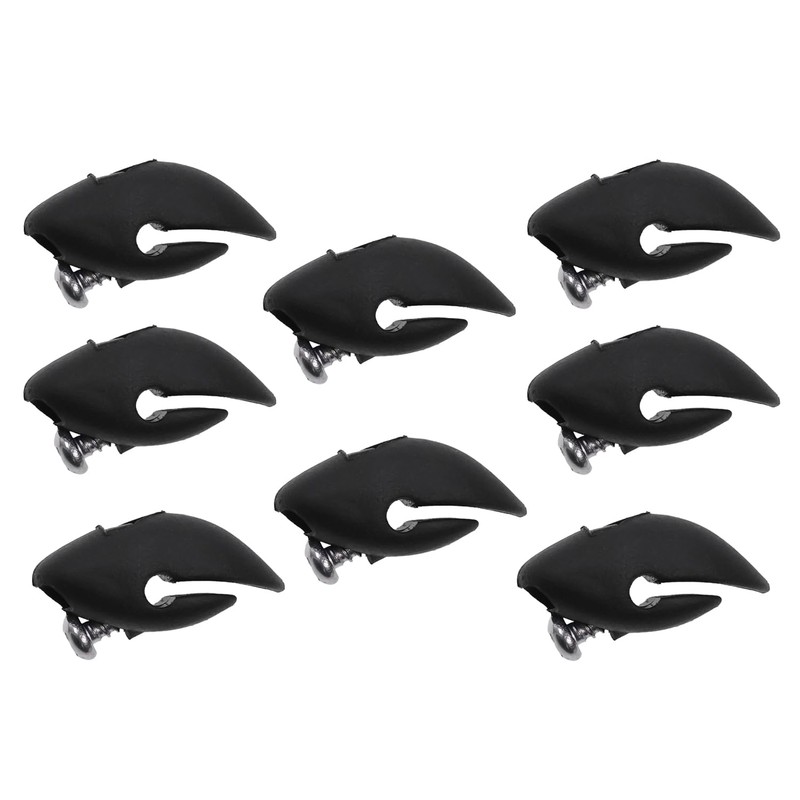 Generisch Bicycle Mudguard Clip Struts Attachment Holder Mudguard Holder (Black,