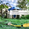 DEWENWILS 3FT Tri-Tap GFCI Extension Cord Heavy Duty 12/3 SJTW