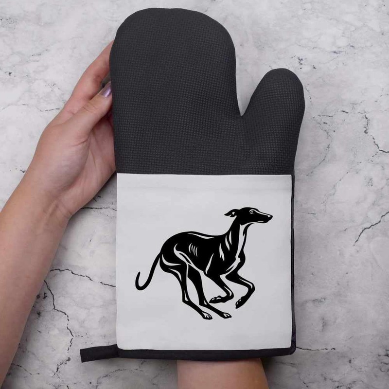 'Running Greyhound' Oven Glove/Mitt (OG00055215)