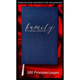 Gartner Studios Family Keepsake Journal Canvas Hardback 6.25”x9.75” Legacy,Memorie