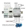 MIGRO 40A Timer 4 Pole Time Switch 120VAC, 7 Day