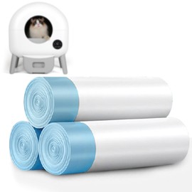 60 Count Cat Litter Box Liners for Automatic Cat Litter Box, Easy to Use 125