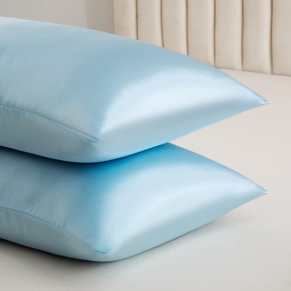 Divine Comfy Satin Pillow Case Standard 2 Pack - Pillowcase