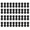 40pcs 1/4 Inch Quick Connect Drip Irrigation Coupling Connector, Straight