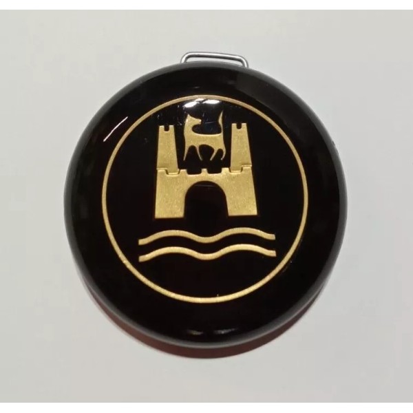 Unbranded BLACK HORN BUTTON GOLD WOLFSBURG CREST VOLKSWAGEN T1 BUG