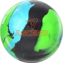 MOTIV Ascend - Green/Teal/Black Bowling Ball, Entry Level, Light Oil, Available in 10-15 pounds (12, Pounds)