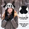 Jemmytu Rabbit Ears Hat, Rabbit Hat, Movable Ear Rabbit Hat,