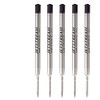 三菱鉛筆 jettosutori-mupuraimu For Ink Pen Refill 0.5 mm Solid Black sxr60005 X