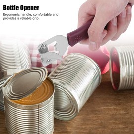 Opener -Opener -Opener aus Edelstahl aus Edelstahl mit Ergonomischem Griff für Heimrestaurant Camping Leicht zu Reinigen
