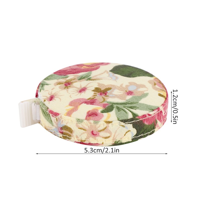 10PCS Retractable Ruler Cloth Measure Tailor Sewing Flexible Tape Body