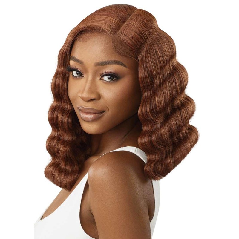 Outre Lace Front Wig - Kiyah (OFF BLACK 1B)