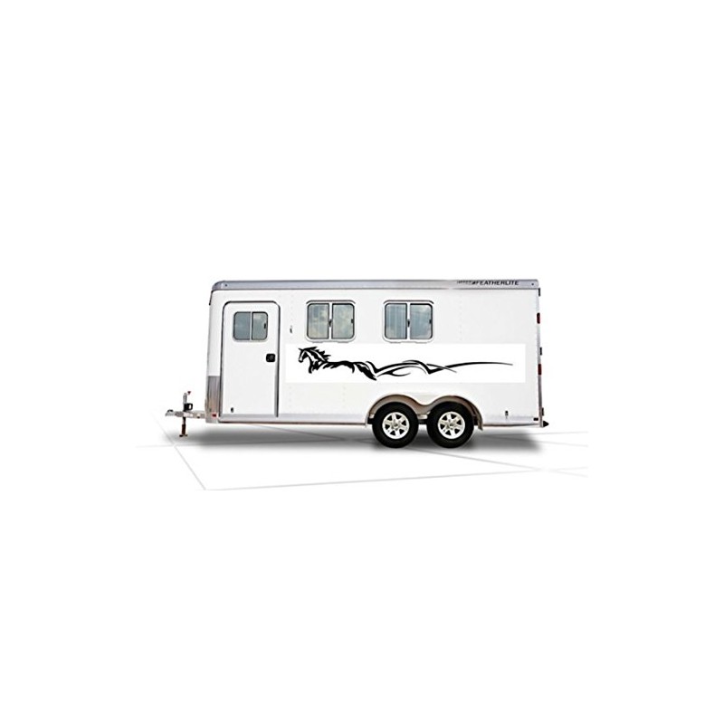 2 Boat Rv Trailer Horse Trailer Graphic Decals-803