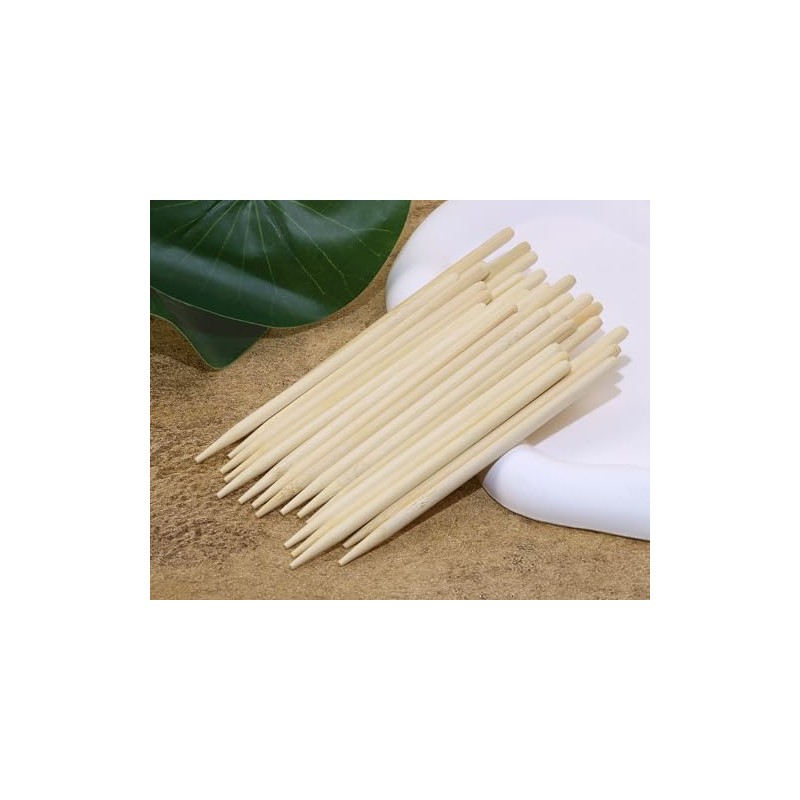 PPhtony Heavy Duty Bamboo Stylus Sticks Craft Sticks for Scratching