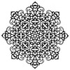 Ideen mit Herz Cutting template, Doilies 3, 14 cm x