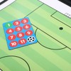 Foldable Football Soccer Magnetic Tactic Board Coaching Strategy Board with