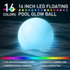 MIAOKE Pool Toys 8 Pack-16 Inch 16 Lighting and 4