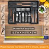 Homecor Silverware Organizer - Expandable Large Kitchen Drawer Organizer Utensil