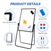 Betorcy Magnetic Dry Erase Board with Stand, 40"x24" Double Sided