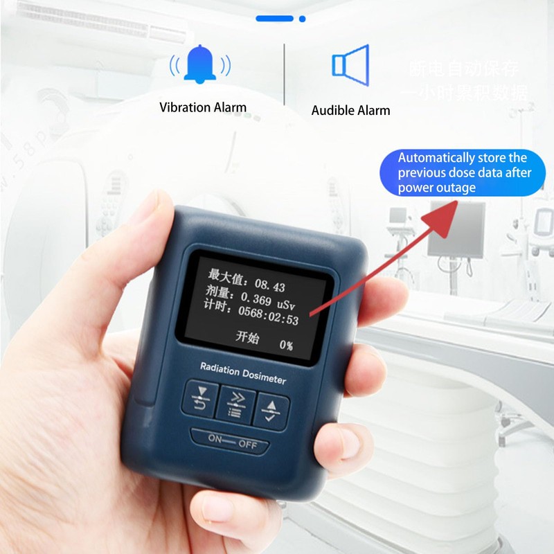 Radiation Detector, Alpha Beta Gamma X-Ray Tester, Sensitive Detection, Accurate