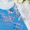 SOFPLATE 100Pcs 2.8 X 4 Inch PVC jewellery Bags Clear