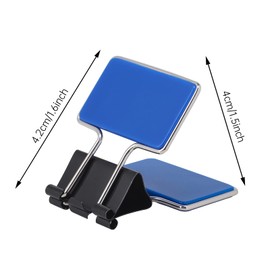 Yi Concept Retangle Medium Paper Clipsï¼Binder Clips, Easy Grip, Assorted Color, Office Suppliesï¼8 Pcs/Set