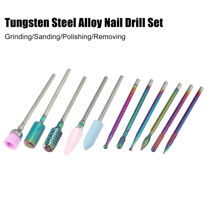 VOCOSTE Nail Drill Bit Set Drill Bit Set for Gel