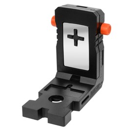 Johnson Level & Tool 40-6422 Magnetic 360° Laser Mounting Bracket for JLN Cross-Line, JDT Dot, and JLD Combination Lasers, Multi-Function Mount, Two Velcro Straps