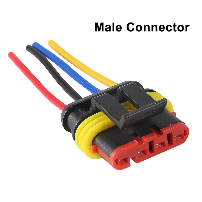 8Pair 4Pin Connector Waterproof Electrical 4 Pin Plug Auto Electrical
